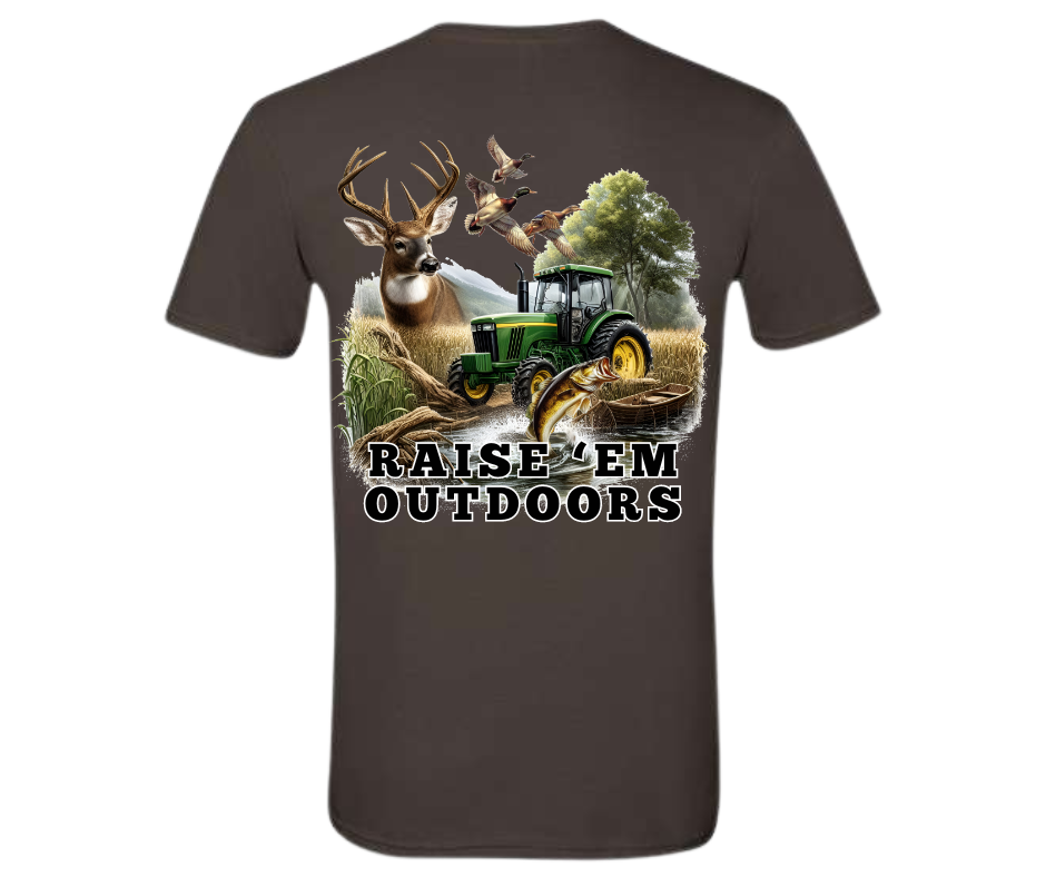 Raise 'Em Outdoors Tee