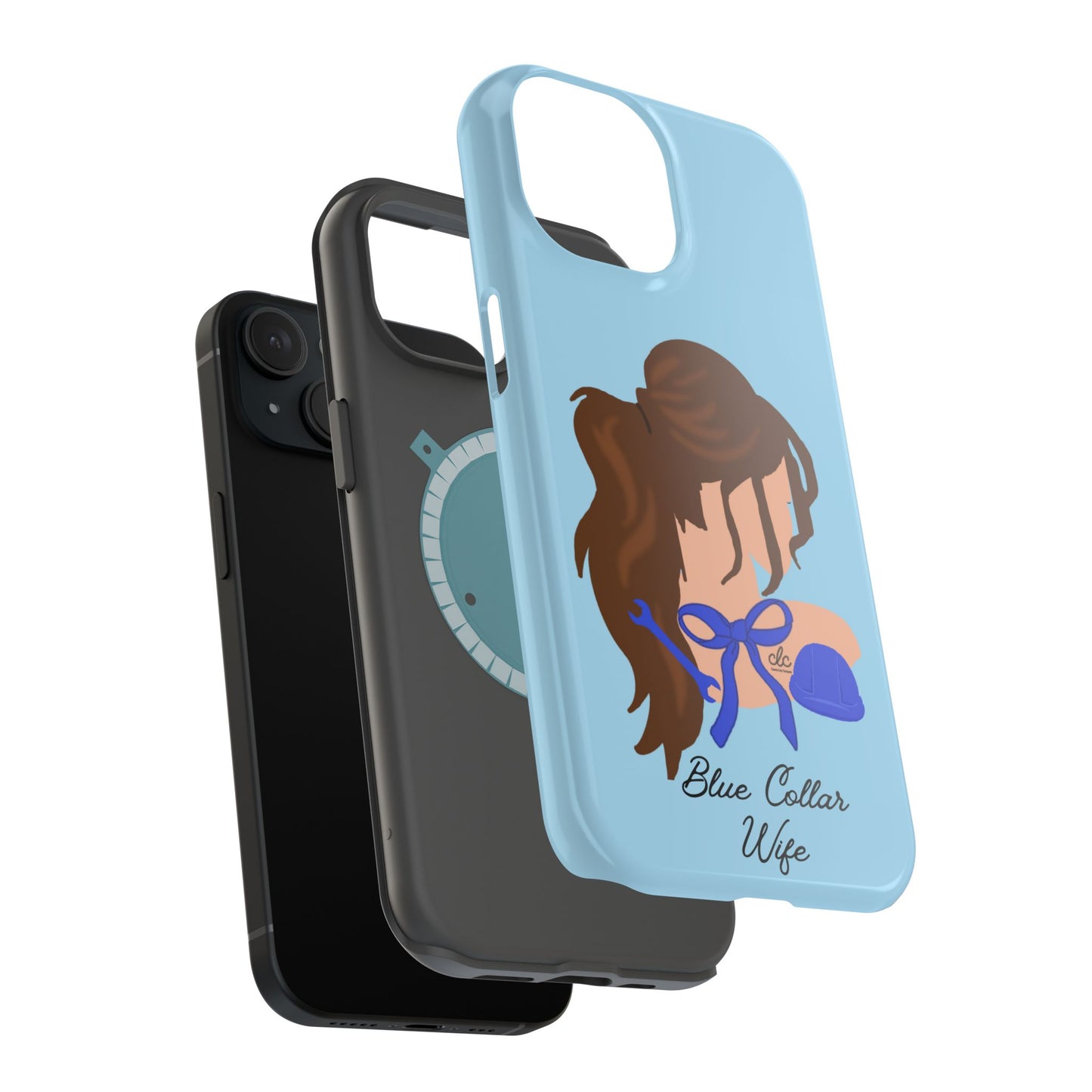 Blue Collar Wife iPhone Case