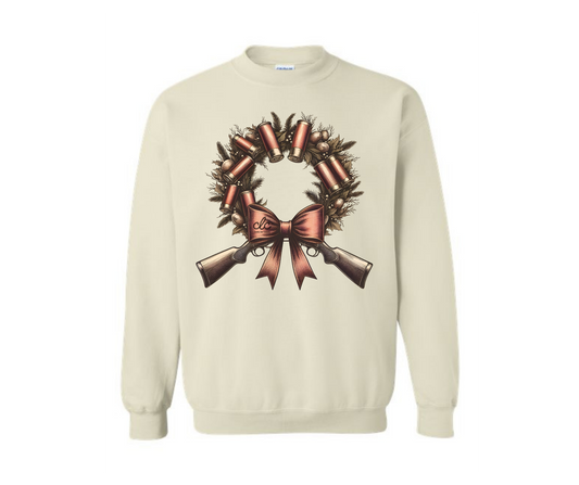 Jingle Bells and Shotgun Shells Crewneck