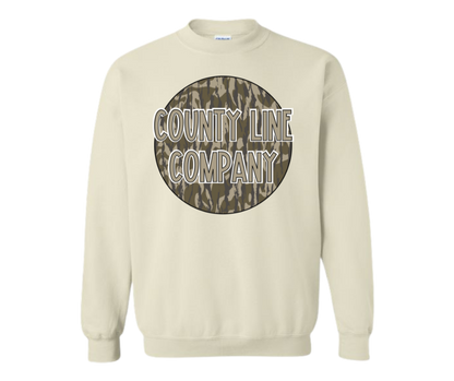 County Line Camo Crewneck